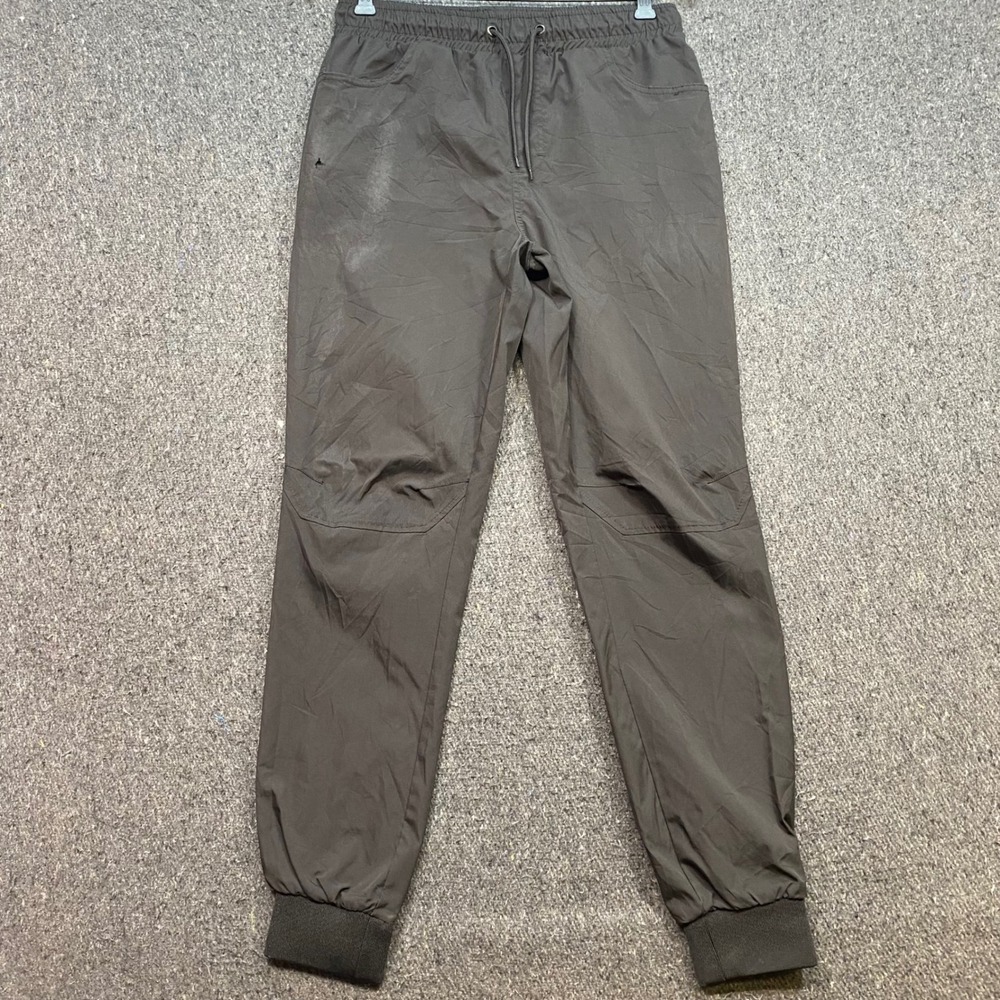 Southpole Jogger Pants Sz M Mens Gray Skater Streetwear Drawstring Track Cuffs